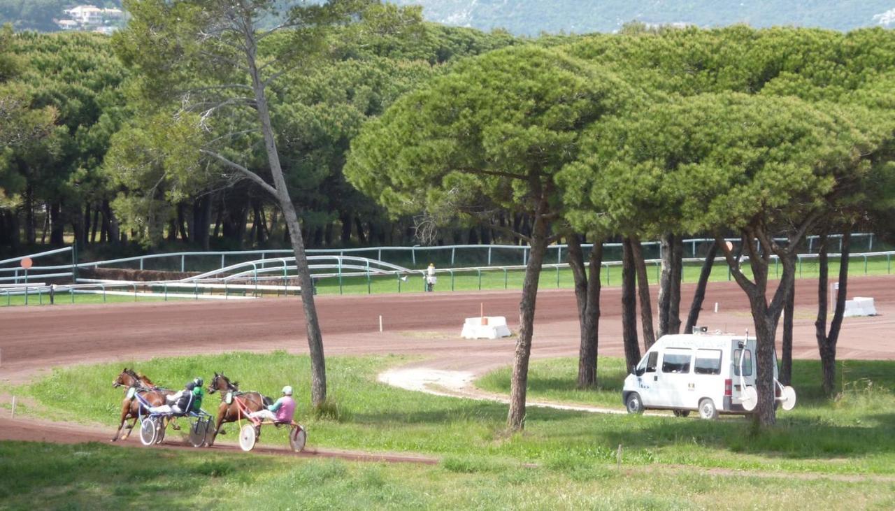 Studio Residence Bona, Vue Hippodrome Et Mer, Clim Hyeres Luaran gambar
